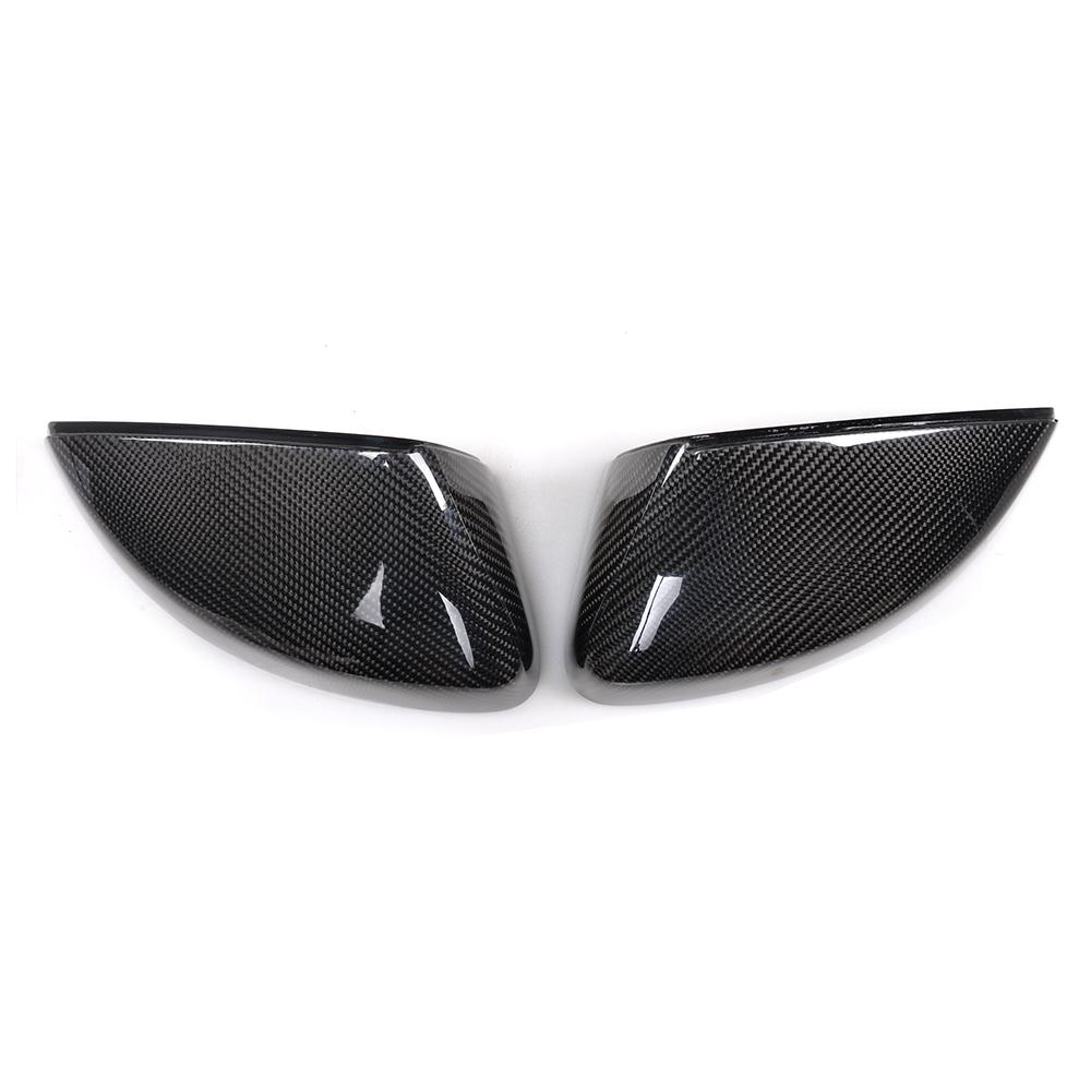 Audi A3/S3/RS3 8V Carbon Fiber Rear Mirror Shells Caps image 8