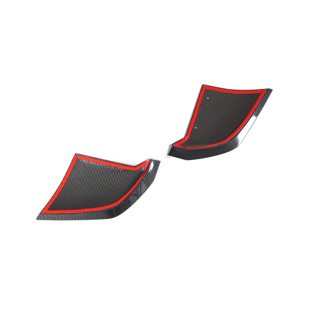 Audi R8 4S Carbon Fiber Rear Bumper Splitter image 5
