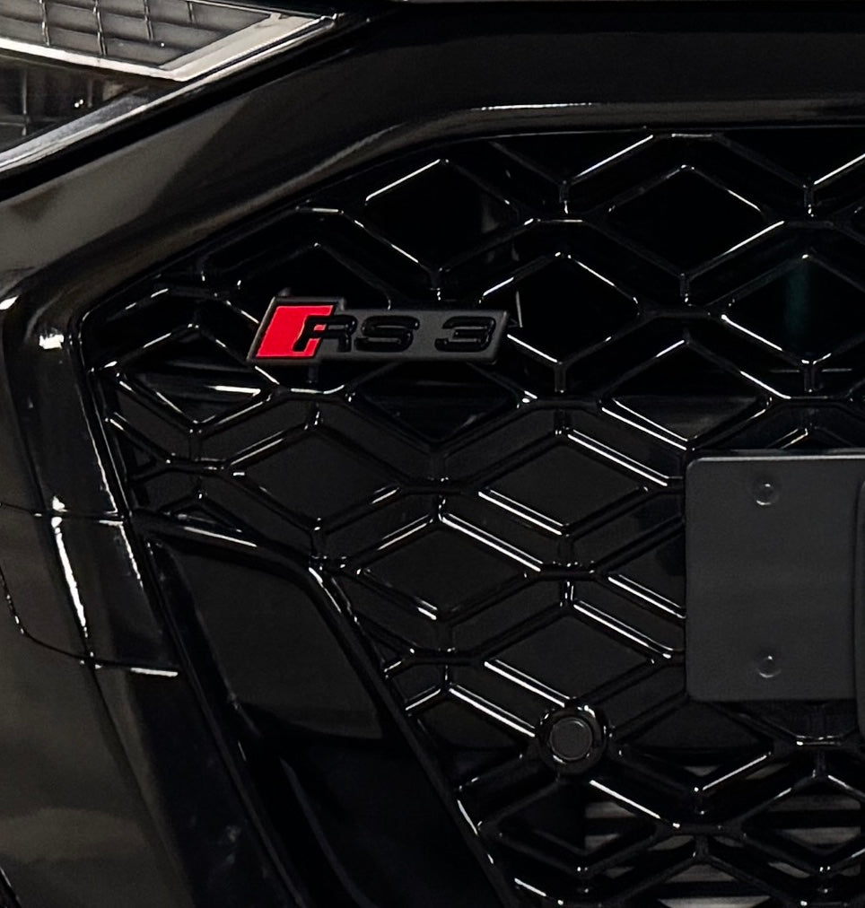 Audi RS3 8Y.5 2025 Badge/Emblem Holder (Badge NOT included) image 1