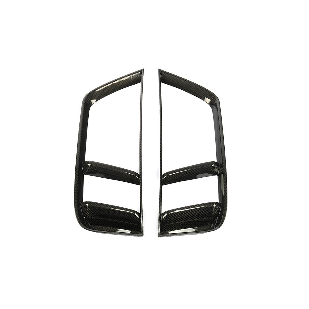 Audi R8 4S Carbon Fiber Rear Bumper Vent Covers image 5