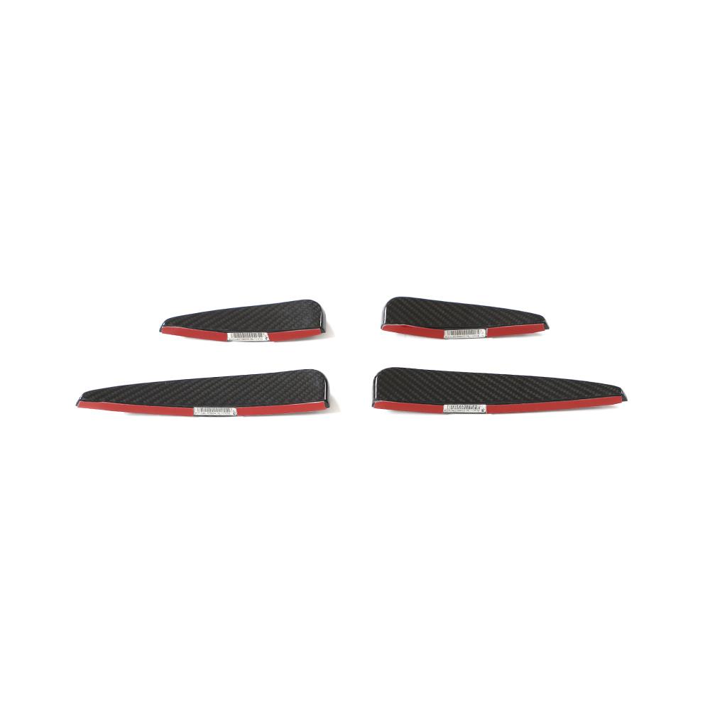 Audi R8 4S FL Carbon Fiber Front Bumper Canards image 1