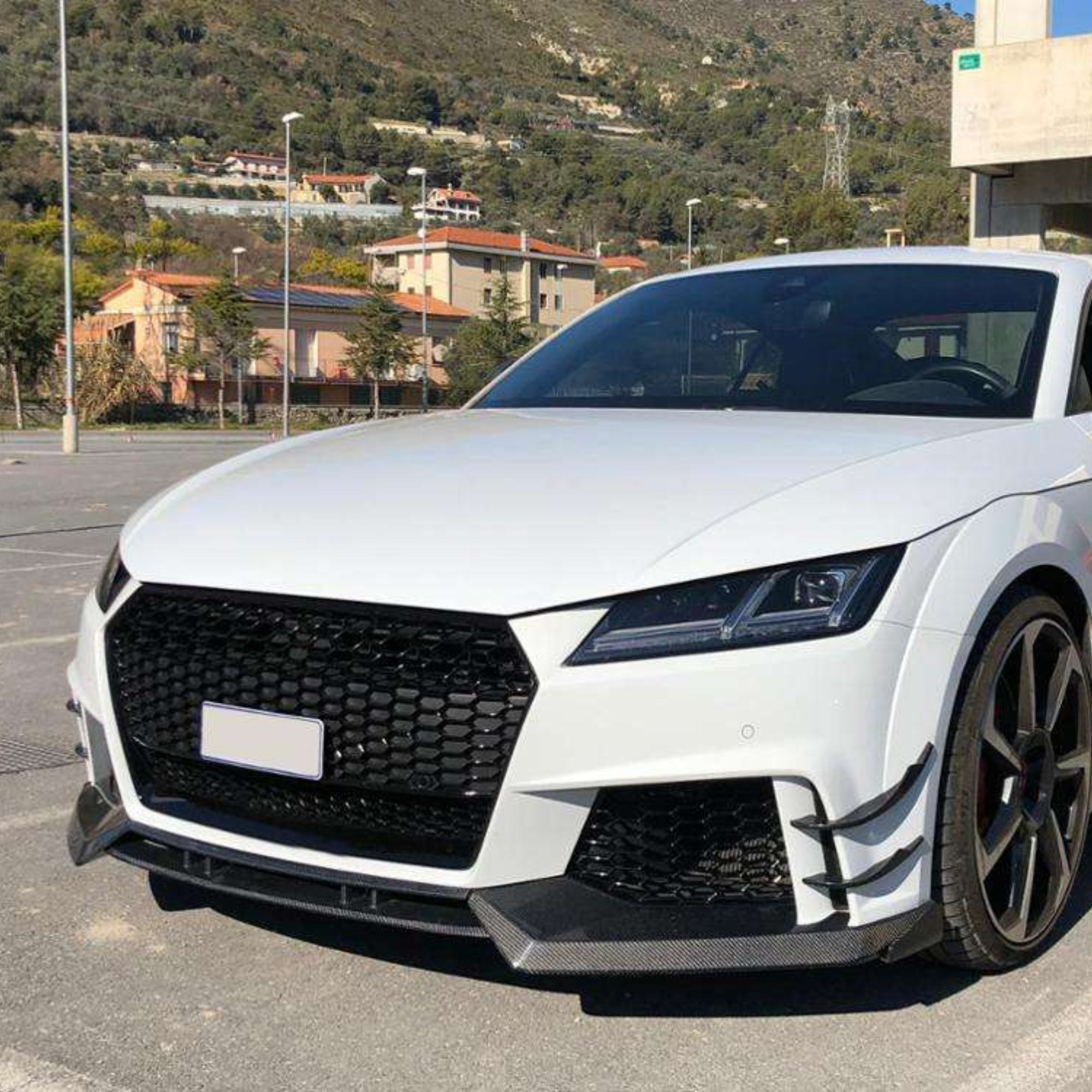 Audi TT/TTS/TTRS 8S (MK3) Carbon Fiber Front Canards/Winglets image 1