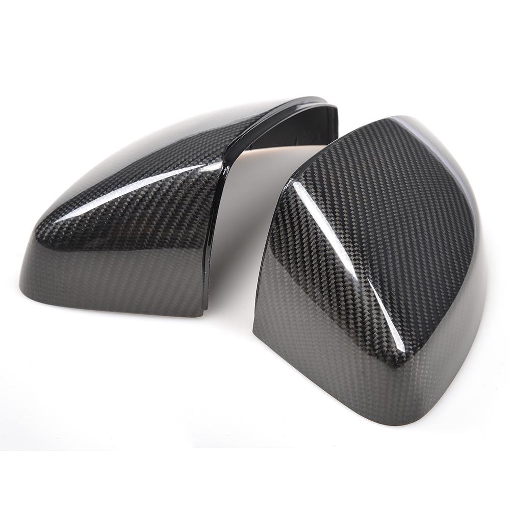 Audi A3/S3/RS3 8V Carbon Fiber Rear Mirror Shells Caps image 6