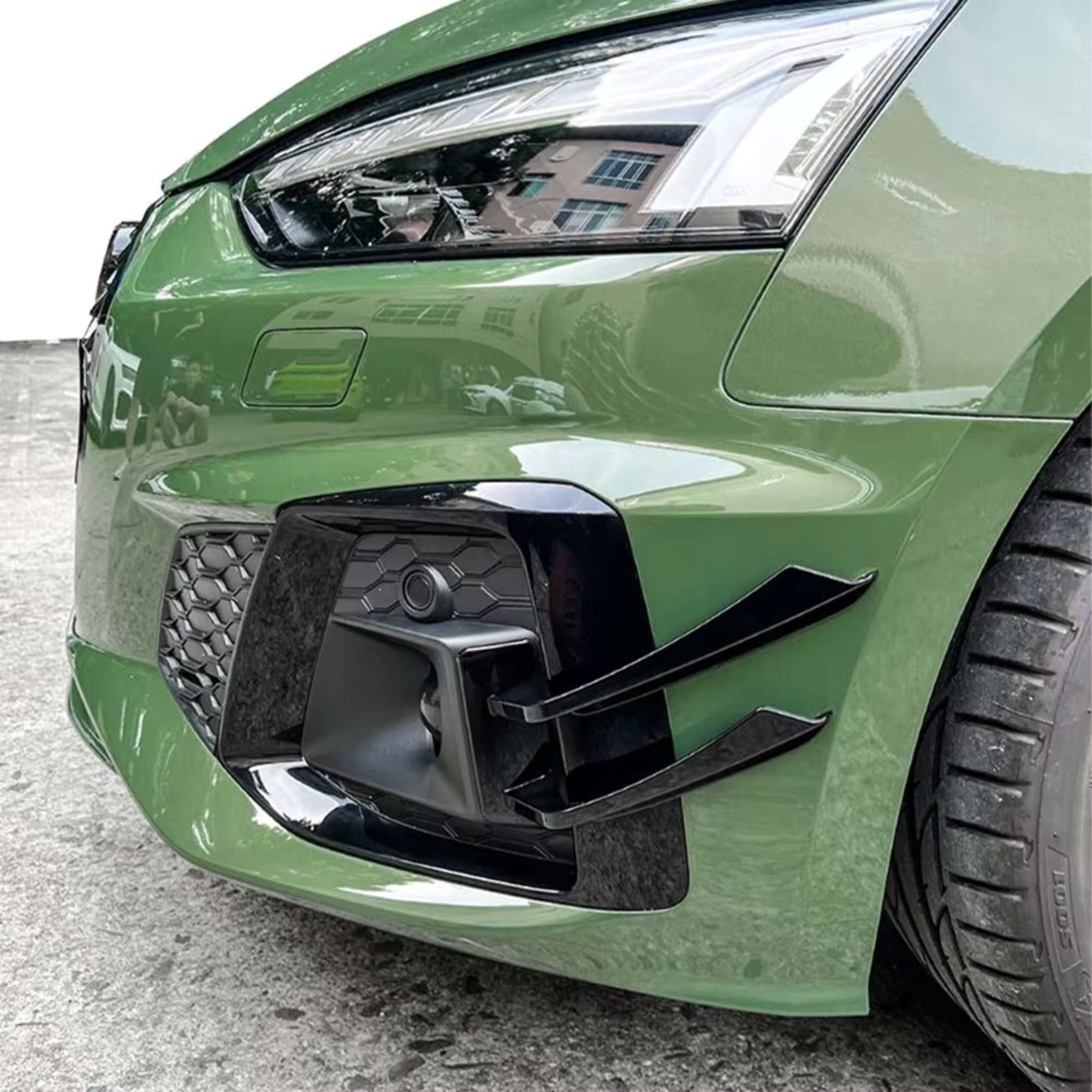 Audi A4/S4 B9.5 Front Bumper Canards/Winglets image 4