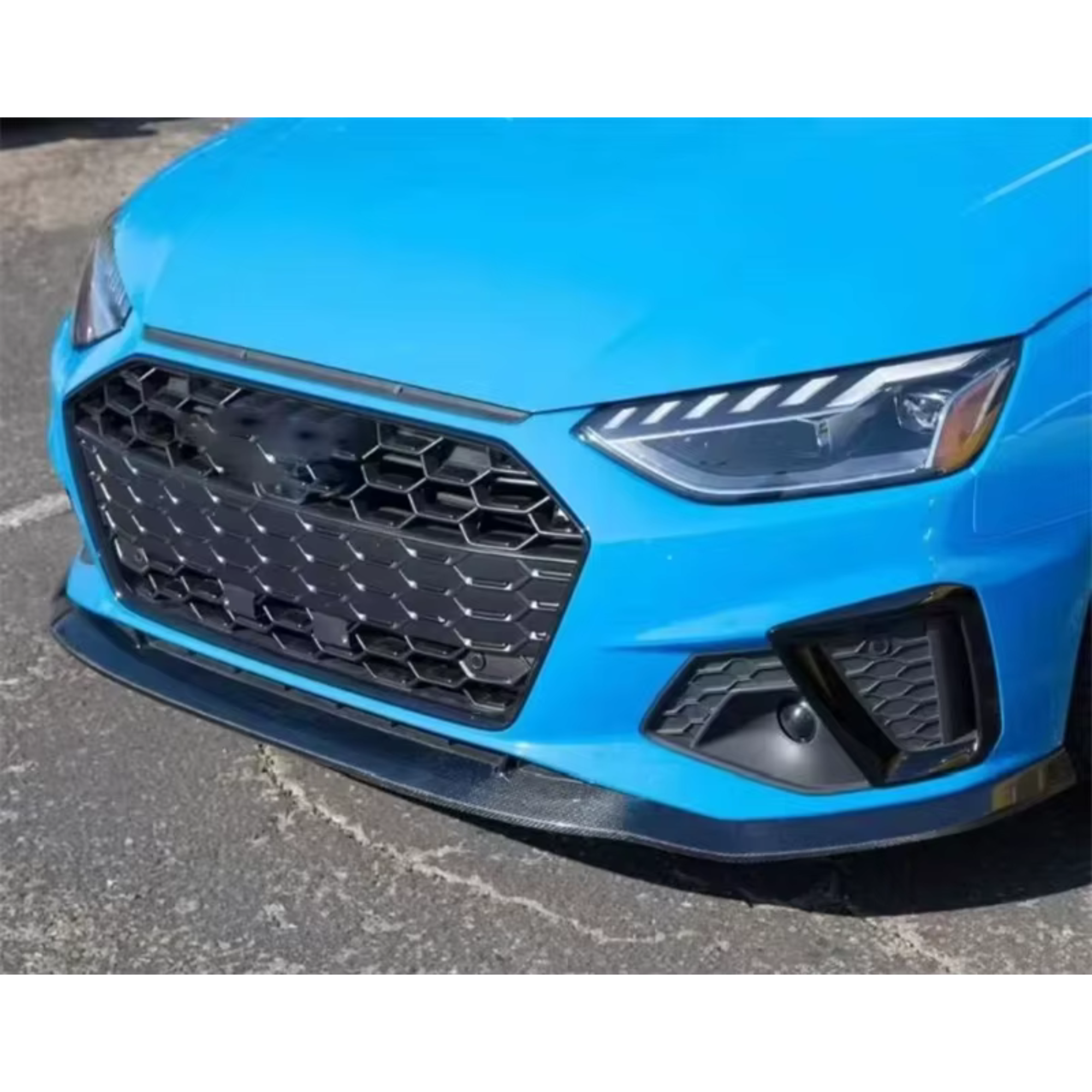 Audi A4/S4 B9.5 Carbon Fibre Front Splitter/Lip image 3