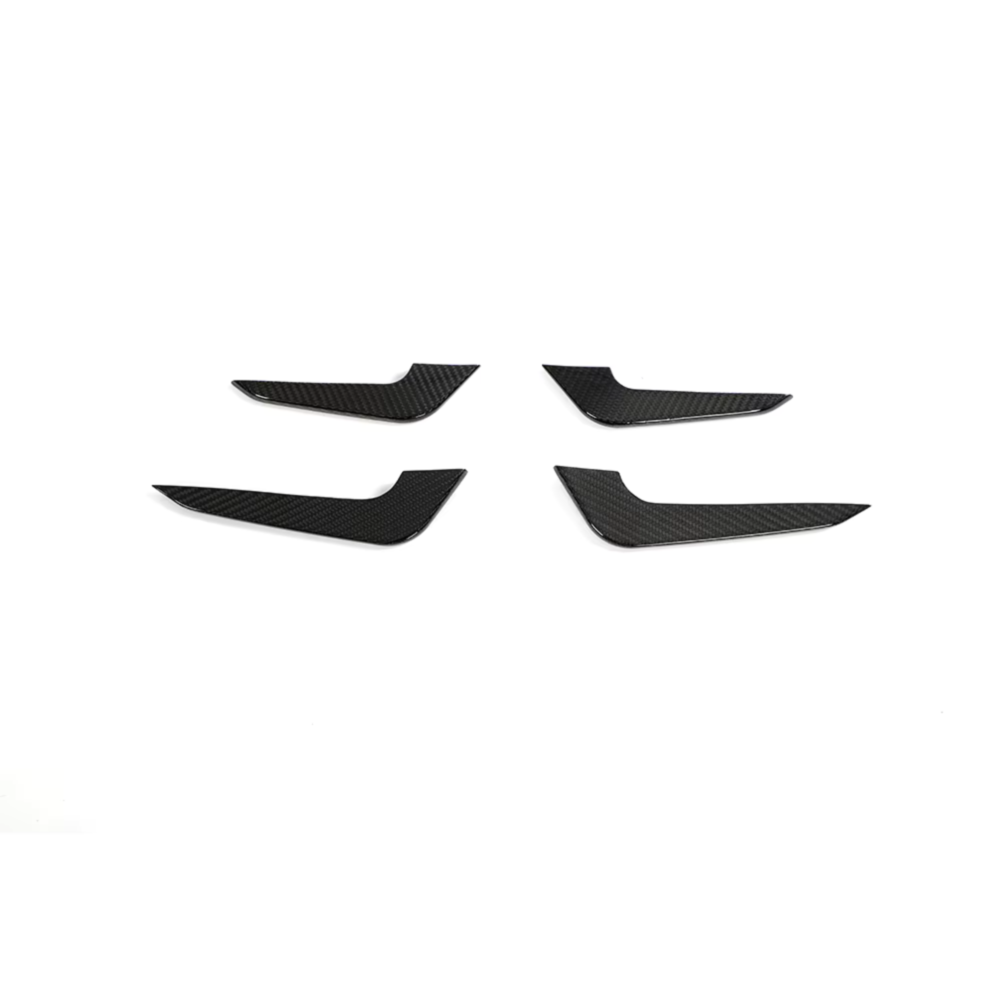 Audi RS3 8Y 2021+ Carbon Fiber Front Canards/Wings image 1