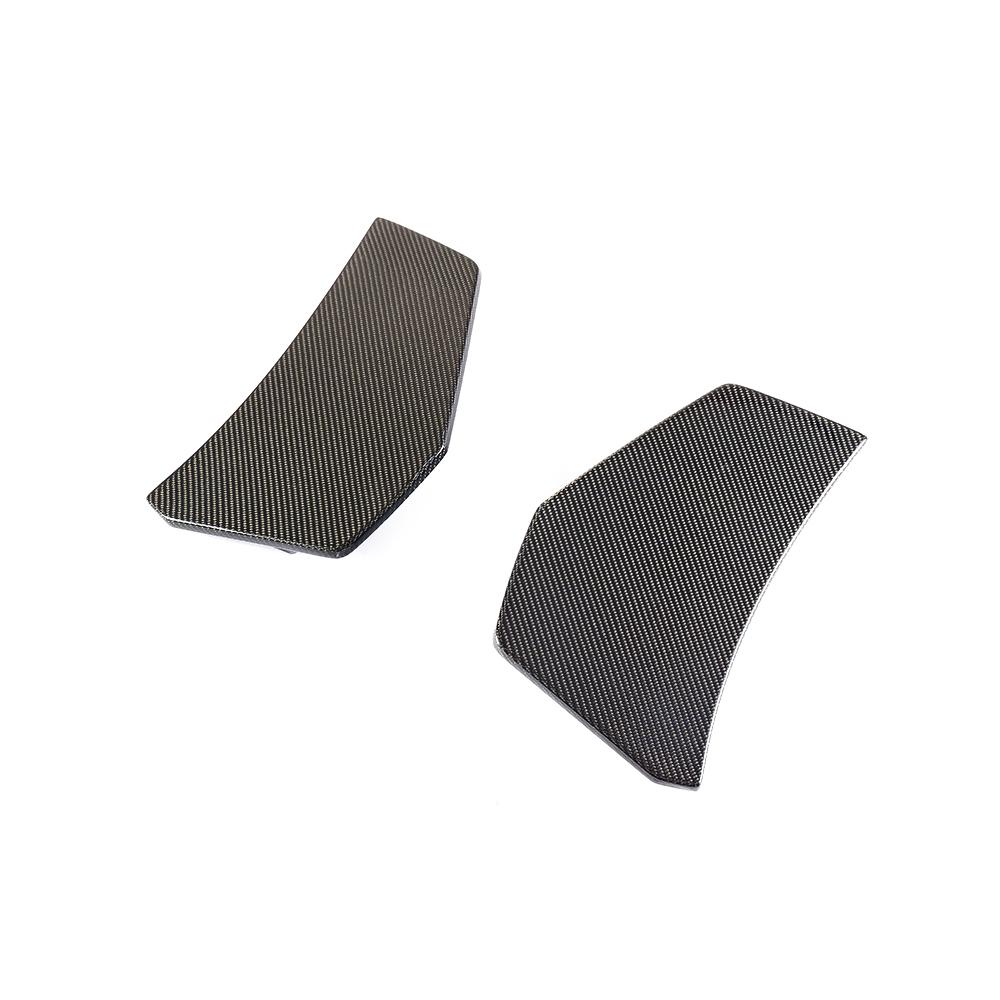 Audi R8 4S Carbon Fiber Rear Bumper Blades Fins image 2