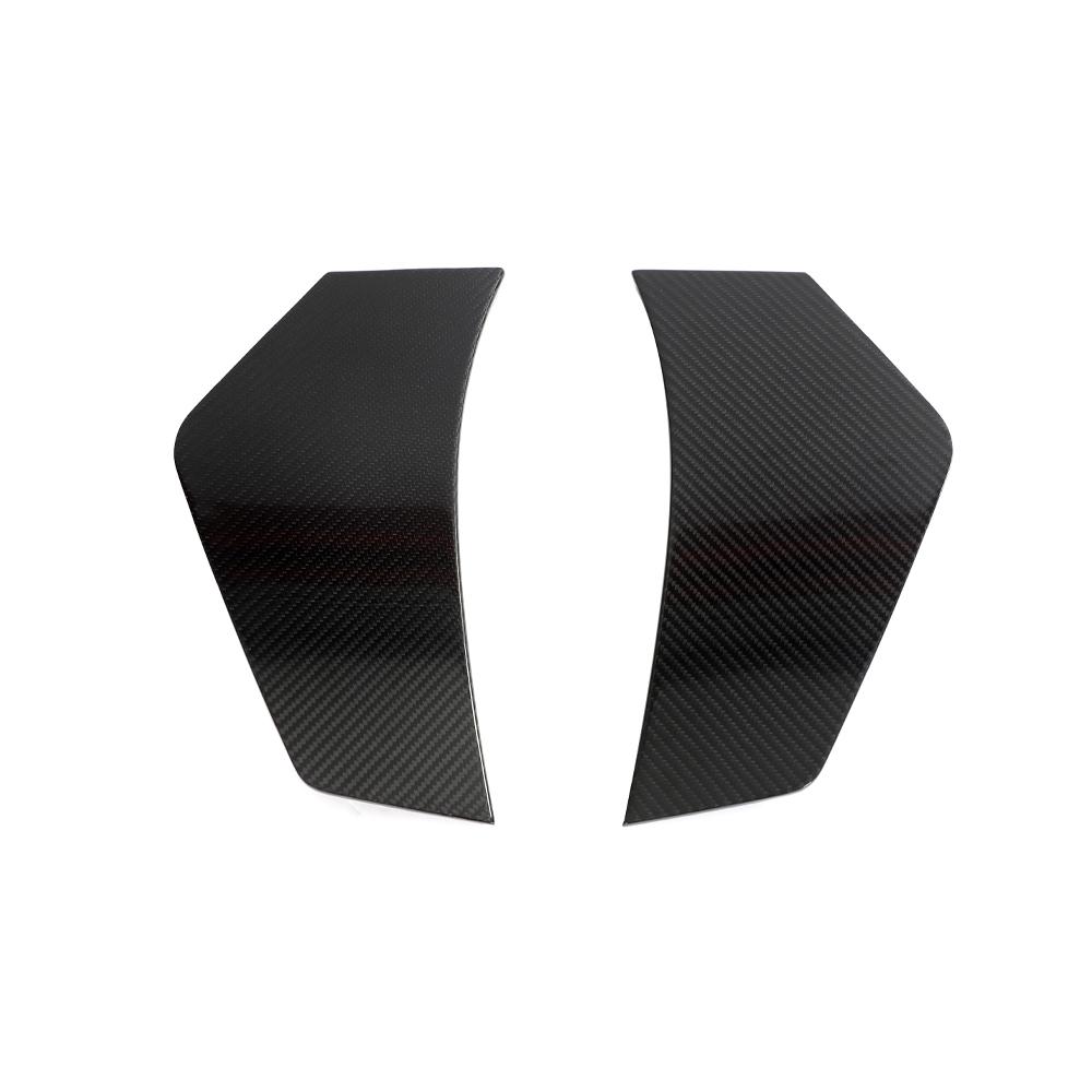 Audi R8 4S FL Carbon Fiber Rear Bumper Blades Fins image 1