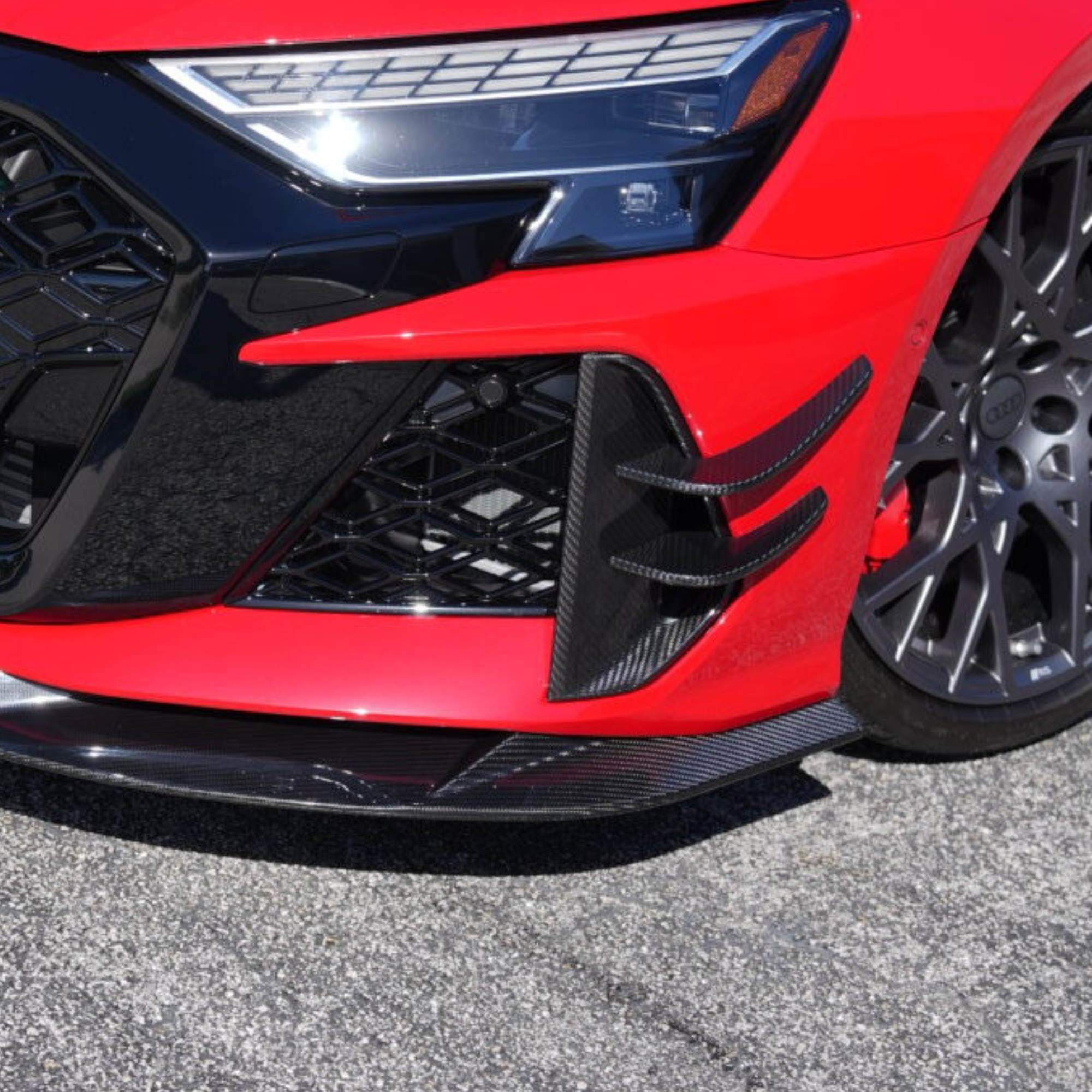Audi RS3 8Y.5 Front Vent Canards/Wings GT Style image 1