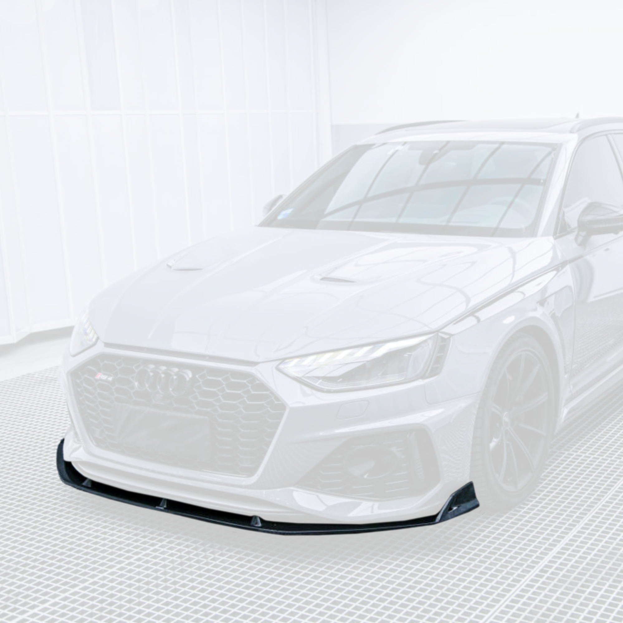 Audi RS4 B9.5 Carbon Fibre Front Splitter image 0