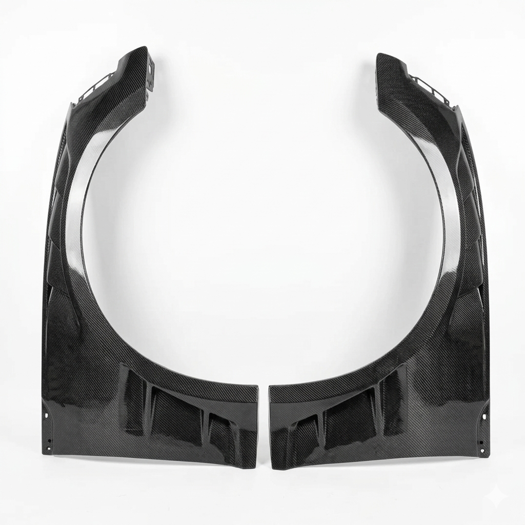 Audi RS5 B9.5 Carbon Fibre Front Fender Replacement image 5