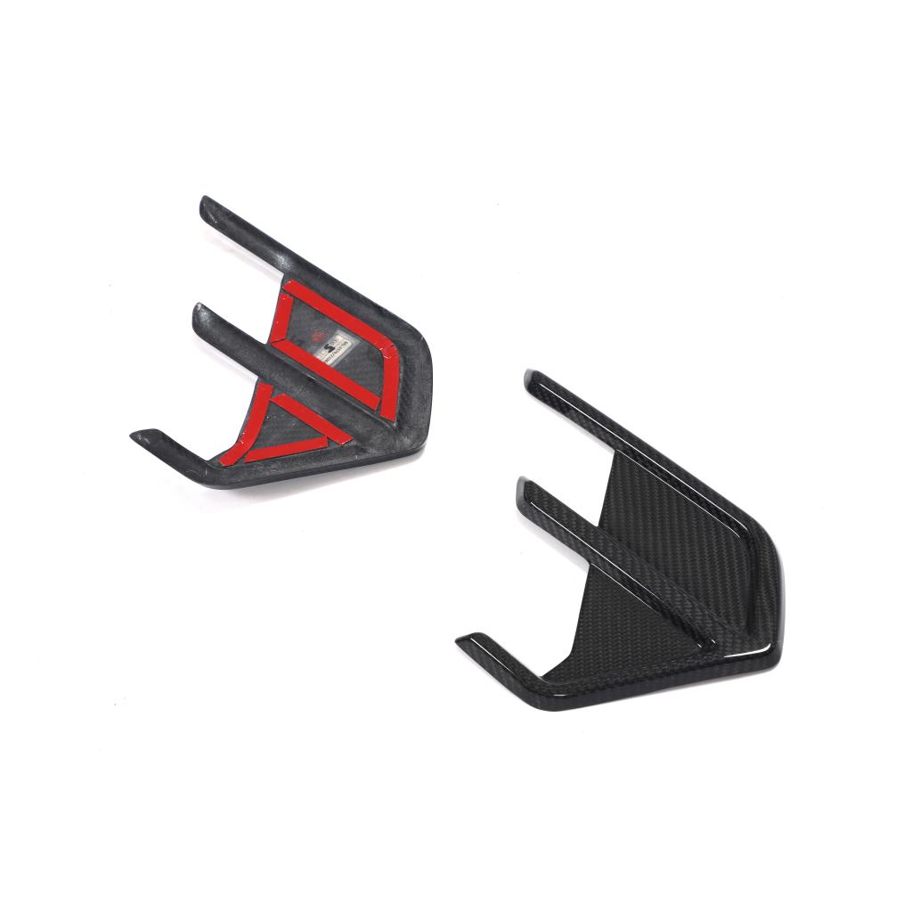 Audi RS6/RS7 C8 Carbon Fibre Rear Bumper Trim (Diffuser/Vents) image 11