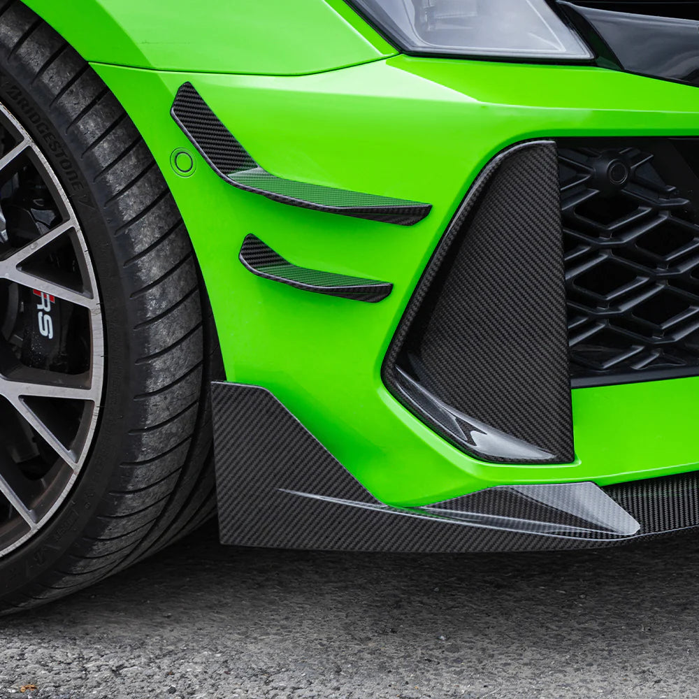 Audi RS3 8Y.5 Carbon Fibre Front Canards/Wings image 1