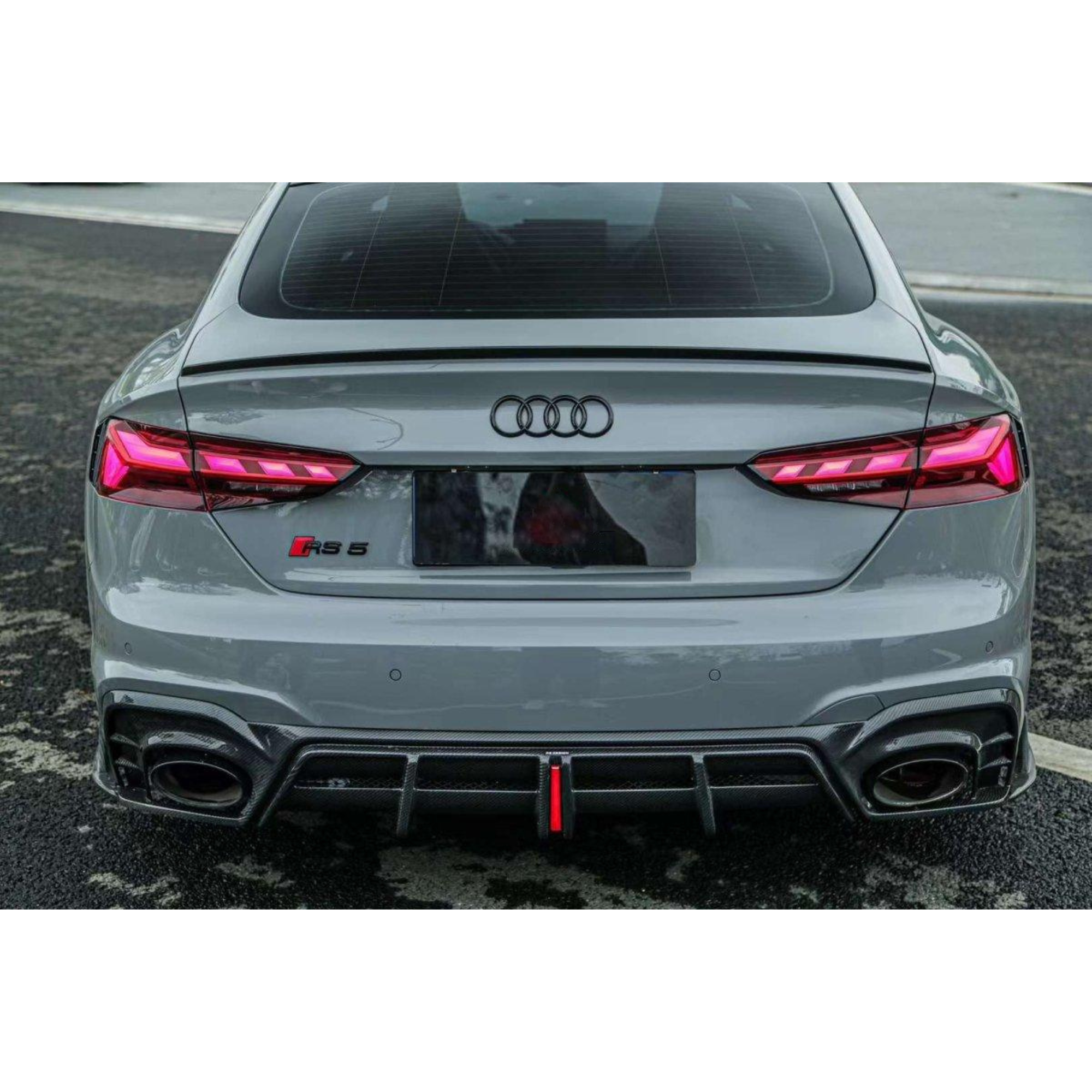 Audi RS5 B9.5 Carbon Fibre Rear Diffuser image 4