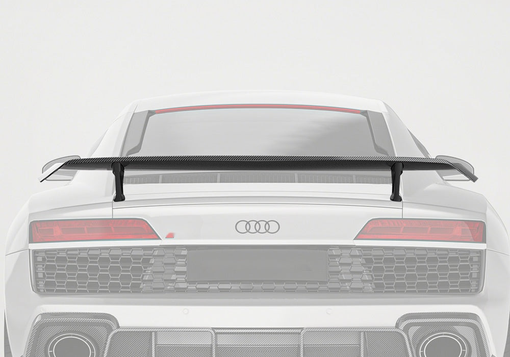 Audi R8 Type 4S FL Carbon Fibre Rear Wing Ver.1 - lightweight dry carbon prepreg upgrade