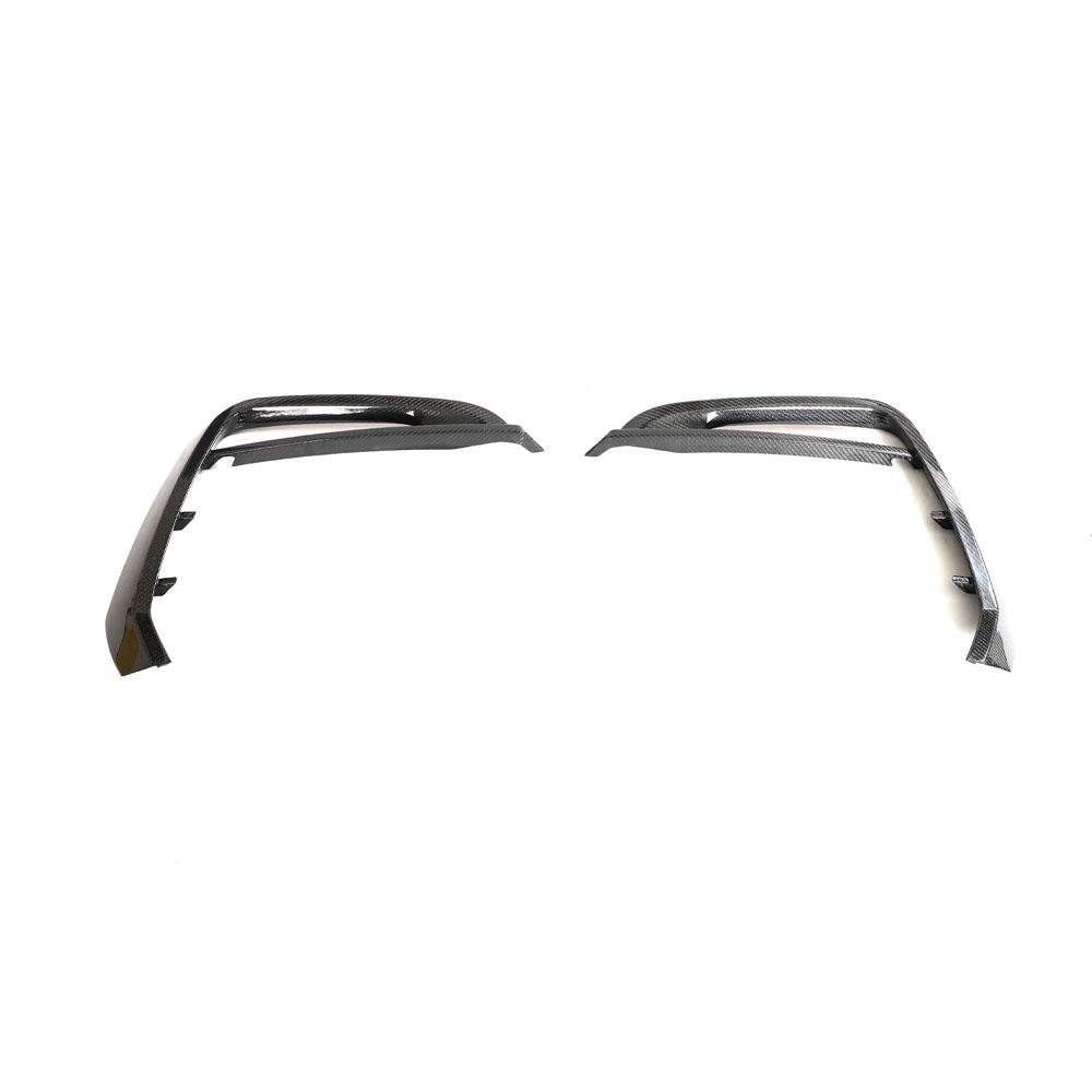 Audi RSQ8 4M Carbon Fiber Front Canards/Bumper Trim/Foglamp Covers image 5