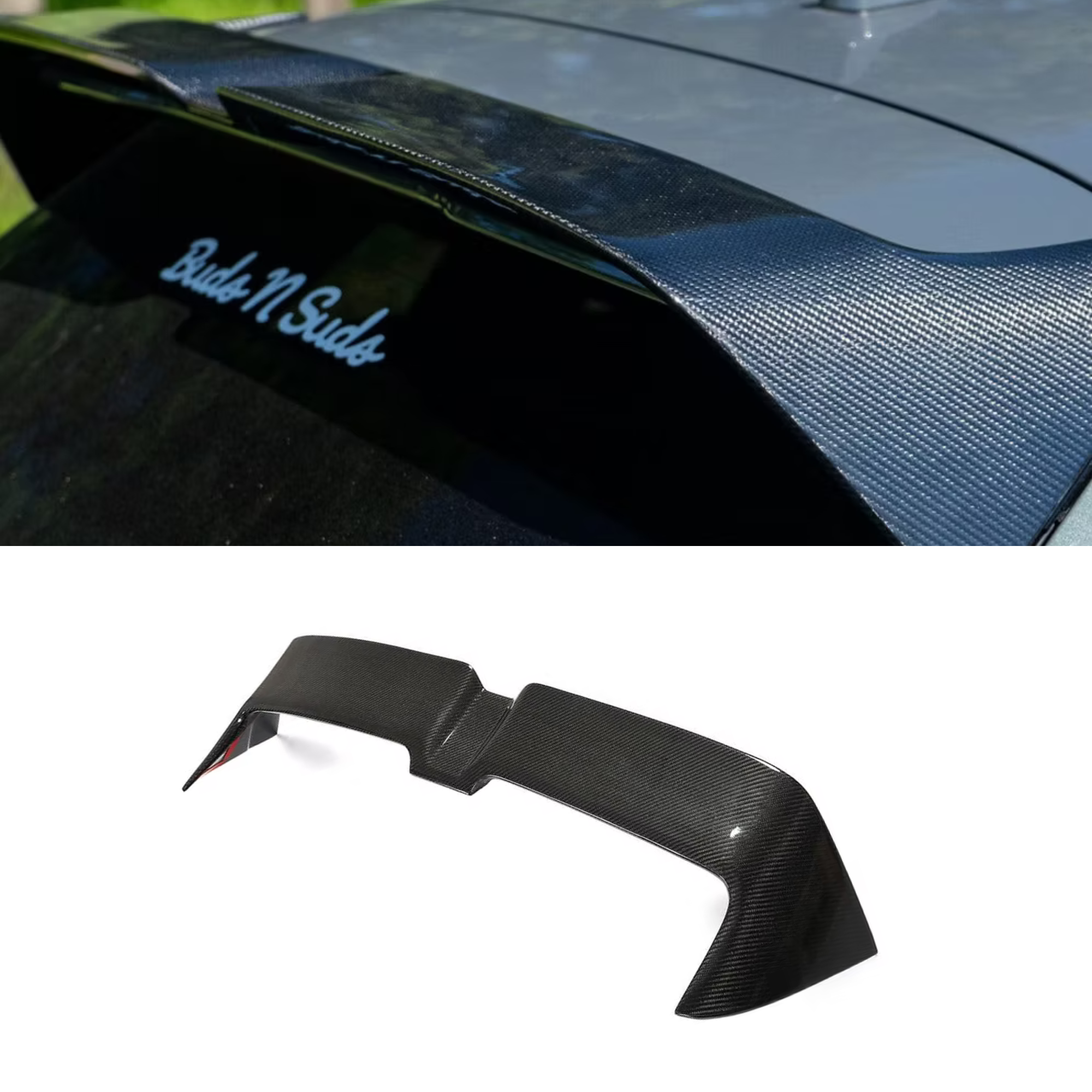 Audi A3/S3 8V Sportback Carbon Fiber Rear Wing Spoiler image 0
