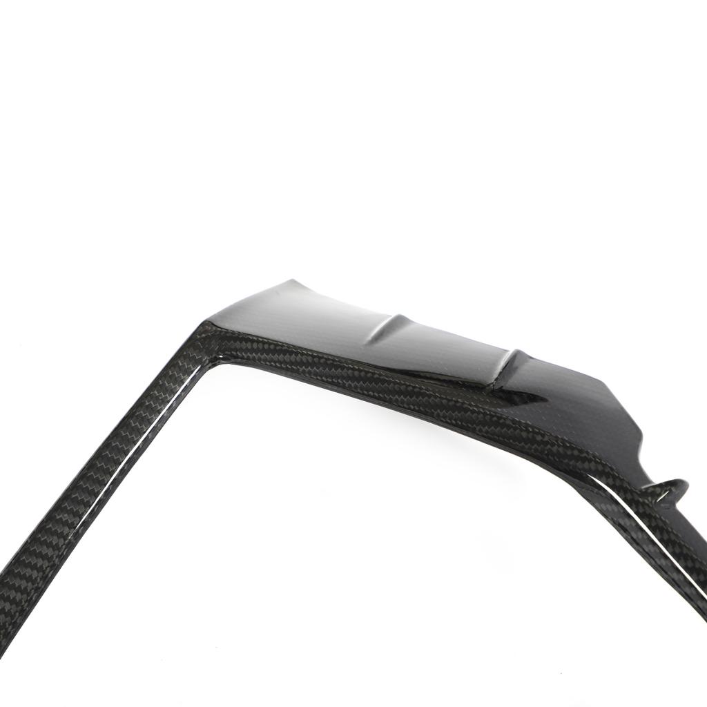 Audi RS6/RS7 C8 Carbon Fiber Front Grill Overlay Trim Cover image 7