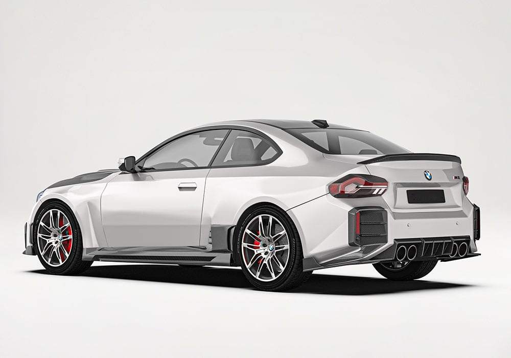 BMW M2 G87 Carbon Fibre Aero Kit - full track-inspired aerodynamic body kit upgrade