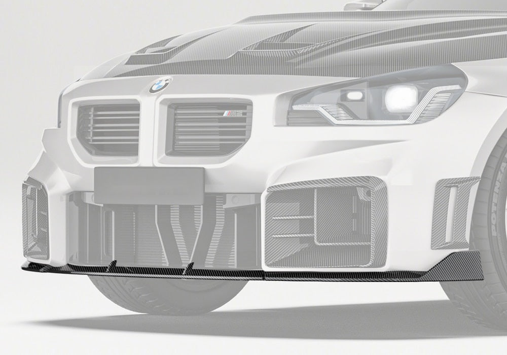 BMW M2 G87 Carbon Fibre Front Lip Ver.1 - aerodynamic styling upgrade