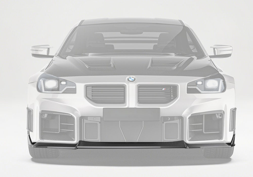 BMW M2 G87 Carbon Fibre Front Lip Ver.2 - race-inspired aerodynamic upgrade