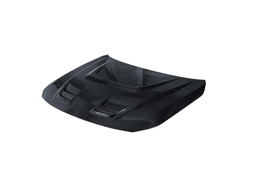 BMW M2 G87 Carbon Fibre Bonnet - lightweight vented replacement hood for G87