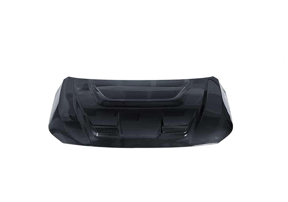 BMW M2 G87 Carbon Fibre Bonnet - lightweight vented replacement hood for G87