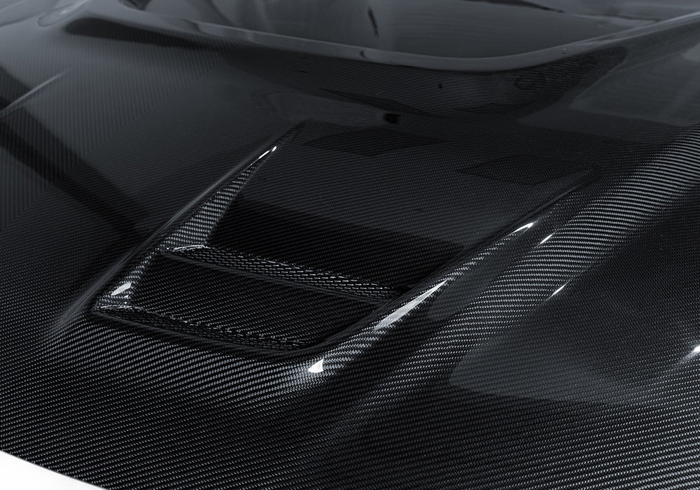 BMW M2 G87 Carbon Fibre Bonnet - lightweight vented replacement hood for G87