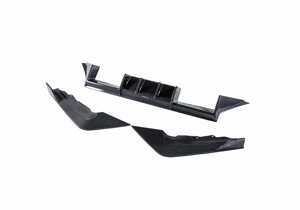 BMW M2 G87 Carbon Fibre Rear Diffuser Ver.1 - aggressive aerodynamic styling upgrade