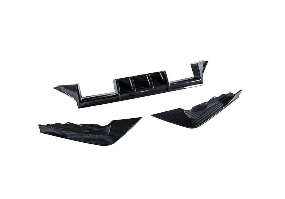 BMW M2 G87 Carbon Fibre Rear Diffuser Ver.1 - aggressive aerodynamic styling upgrade