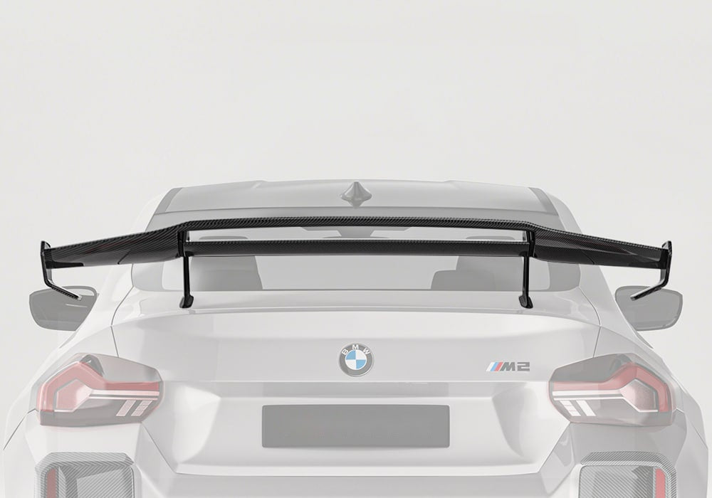 BMW M2 G87 Carbon Fibre Rear Wing - race-inspired aerodynamic upgrade for G87