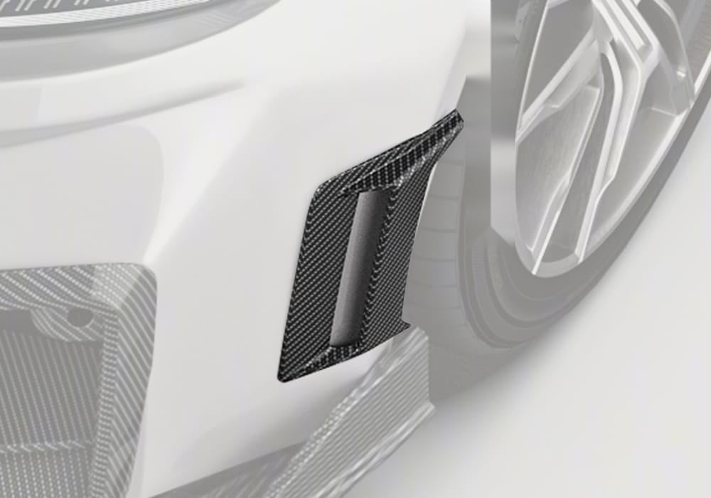 BMW M2 G87 Carbon Fibre Side Canards - race-inspired front aero upgrade