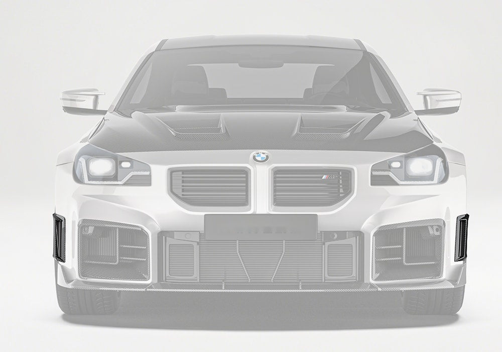 BMW M2 G87 Carbon Fibre Side Canards - race-inspired front aero upgrade