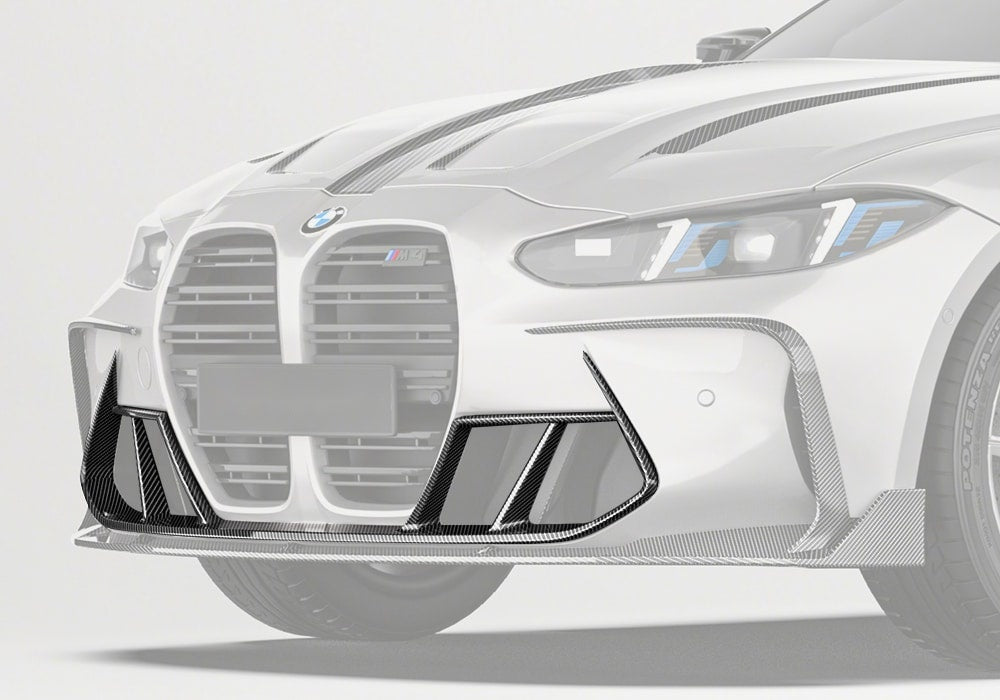BMW M4 G82 G83 Carbon Fibre Front Vent Trim - race-inspired lightweight styling upgrade