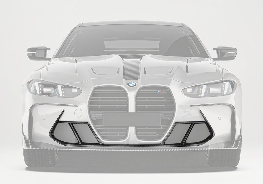 BMW M4 G82 G83 Carbon Fibre Front Vent Trim - race-inspired lightweight styling upgrade