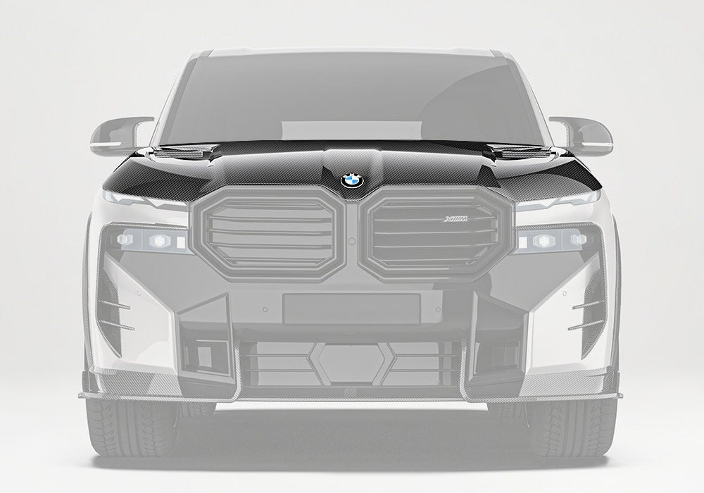 BMW XM G09 Carbon Fibre Bonnet - lightweight performance upgrade with gloss finish