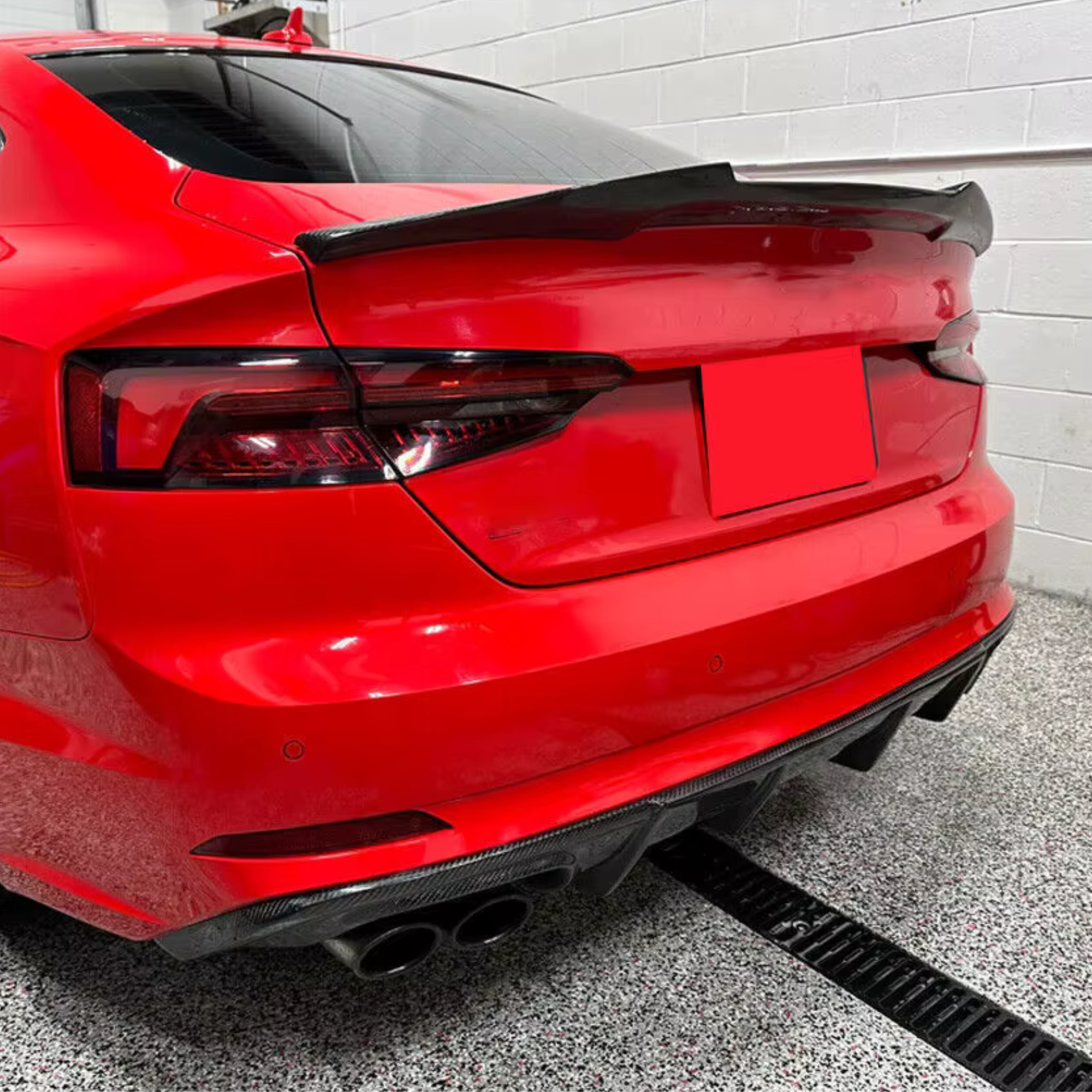 Audi A5/S5/RS5 B9.5 Carbon Fibre Lower Rear Spoiler/Wing image 3