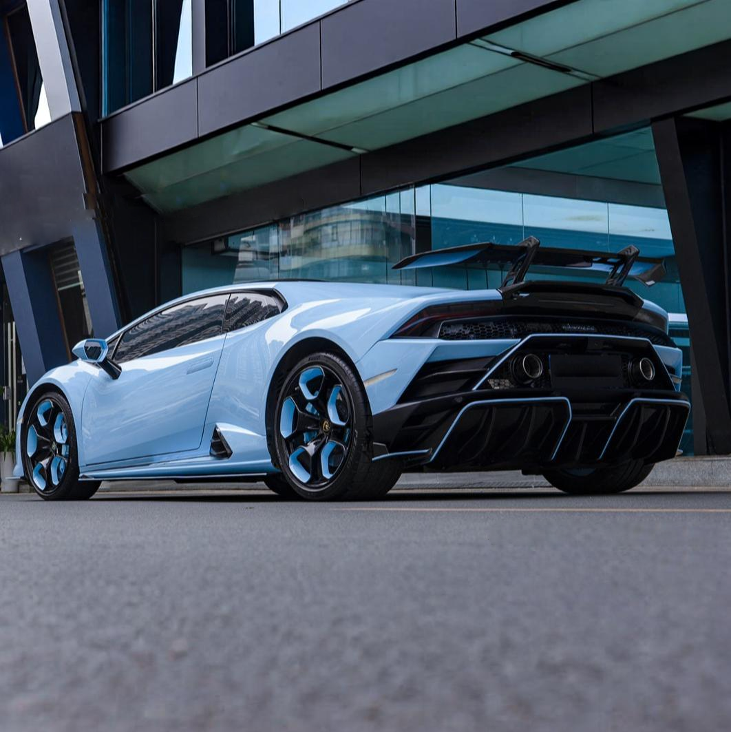 Lamborghini Huracan Evo Carbon Fiber Rear Canards image 4