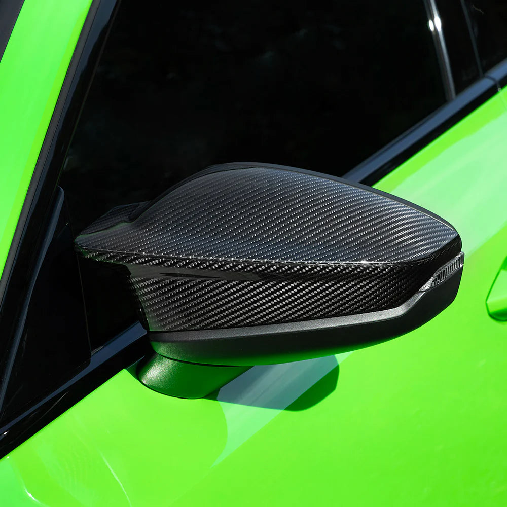 Audi A3/S3/RS3 8Y 8Y.5 FL Carbon Fiber Mirror Caps/Shells OEM+ image 1