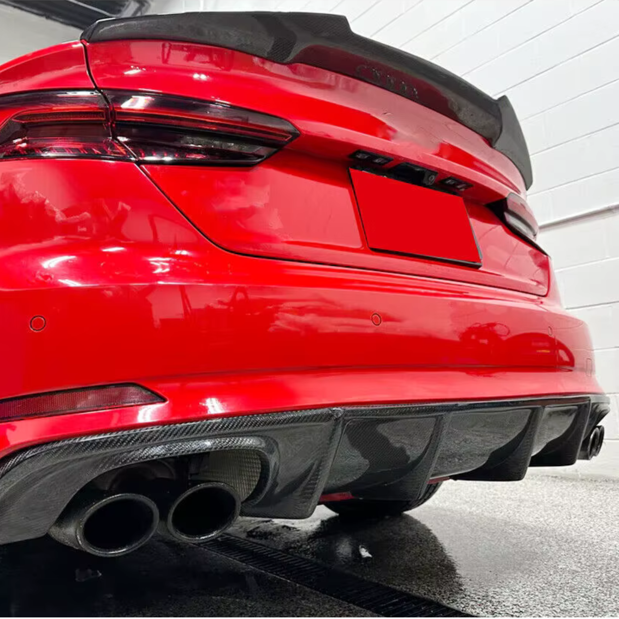 Audi A5/S5/RS5 B9.5 Carbon Fibre Lower Rear Spoiler/Wing image 4