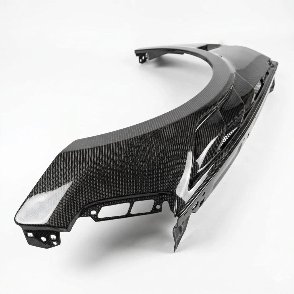 Audi RS5 B9.5 Carbon Fibre Front Fender Replacement image 1