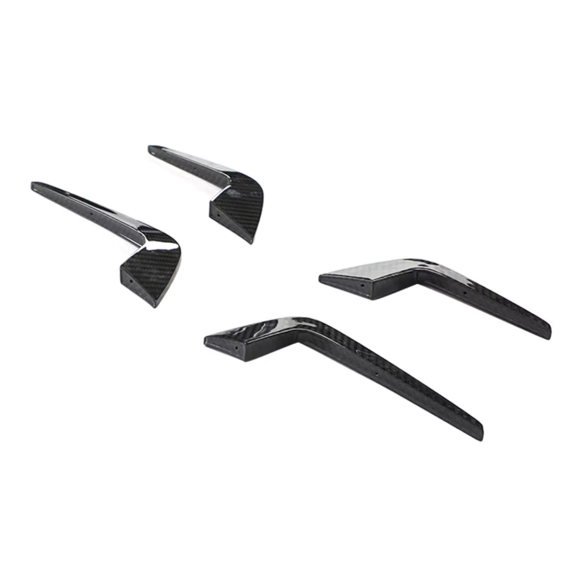 Audi RS5 B9.5 Carbon Fibre Front Canards image 1