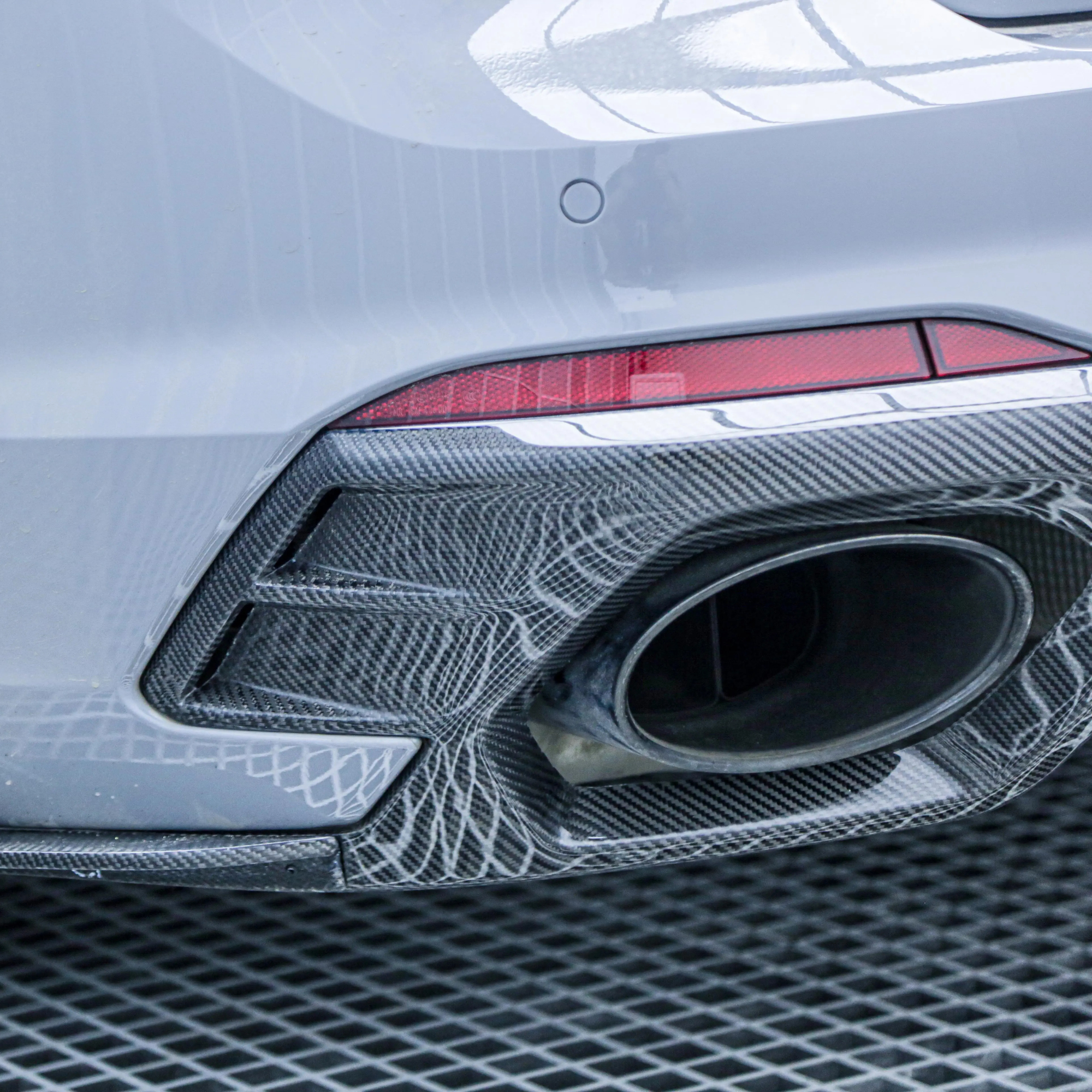 Audi RS4 B9.5 Carbon Fibre Rear Diffuser image 7
