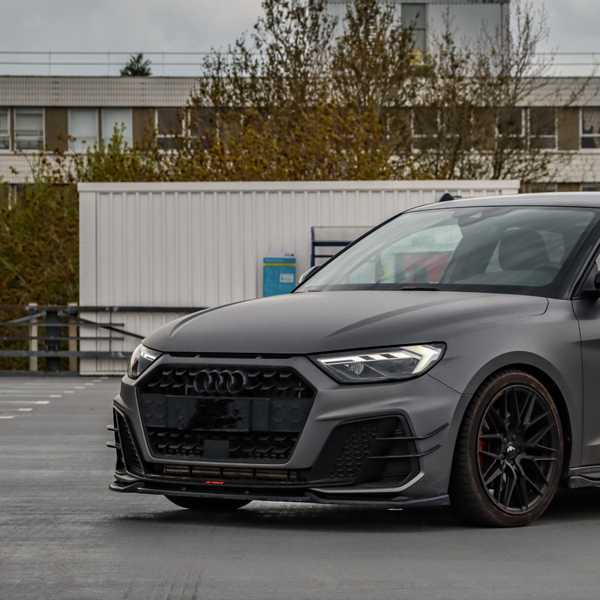 AUDI A1 GB S-Line Front Canards/Wings image 1