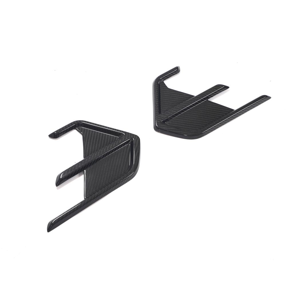 Audi RS6/RS7 C8 Carbon Fibre Rear Bumper Trim (Diffuser/Vents) image 4
