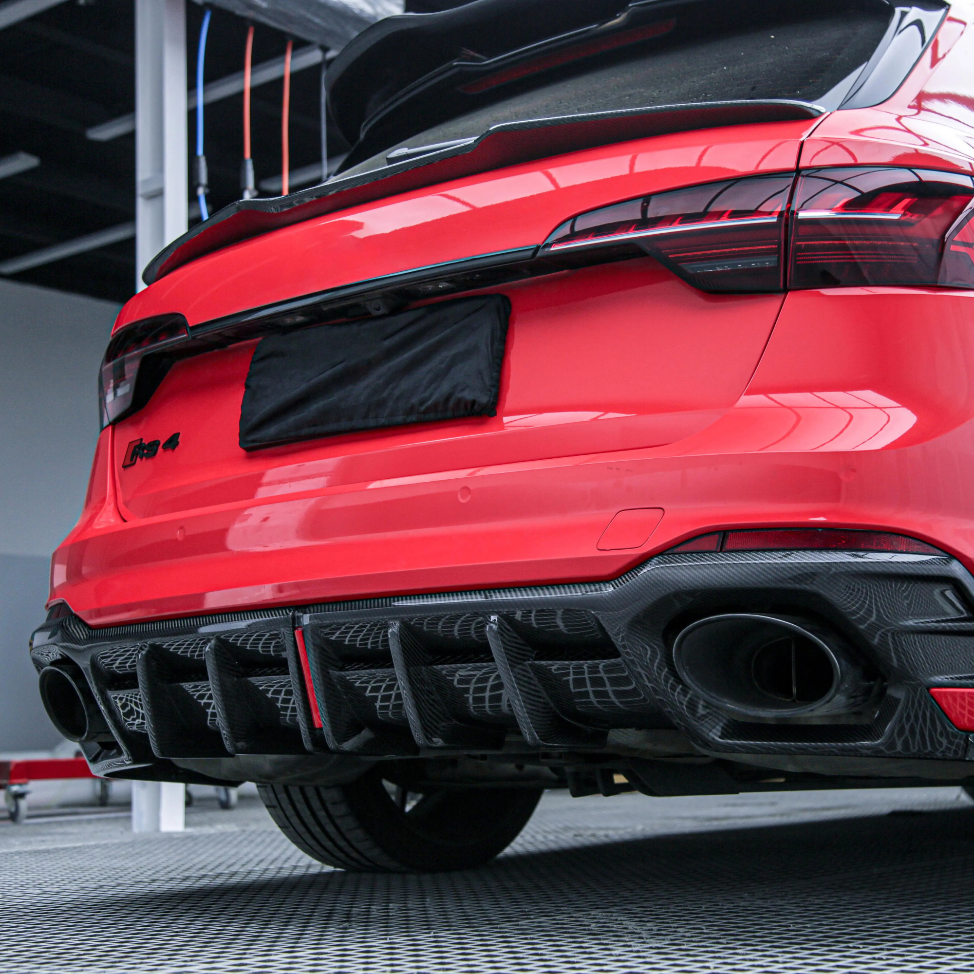 Audi RS4 B9.5 Carbon Fibre Rear Diffuser image 5