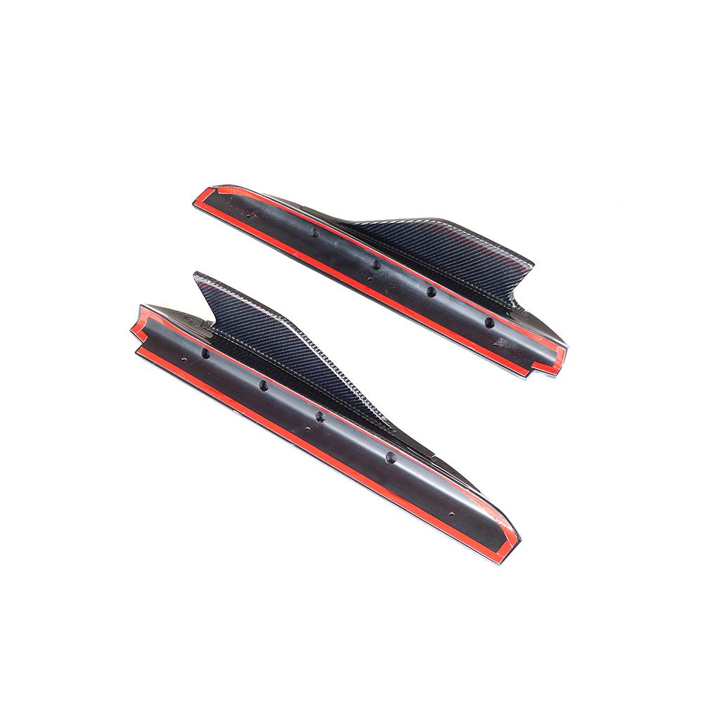 Audi R8 4S Carbon Fiber Side Bumper Fins Blades image 1