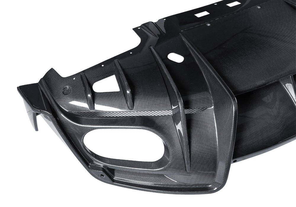 Ferrari Roma Carbon Fibre Rear Diffuser - hand-laid aerodynamic GT upgrade