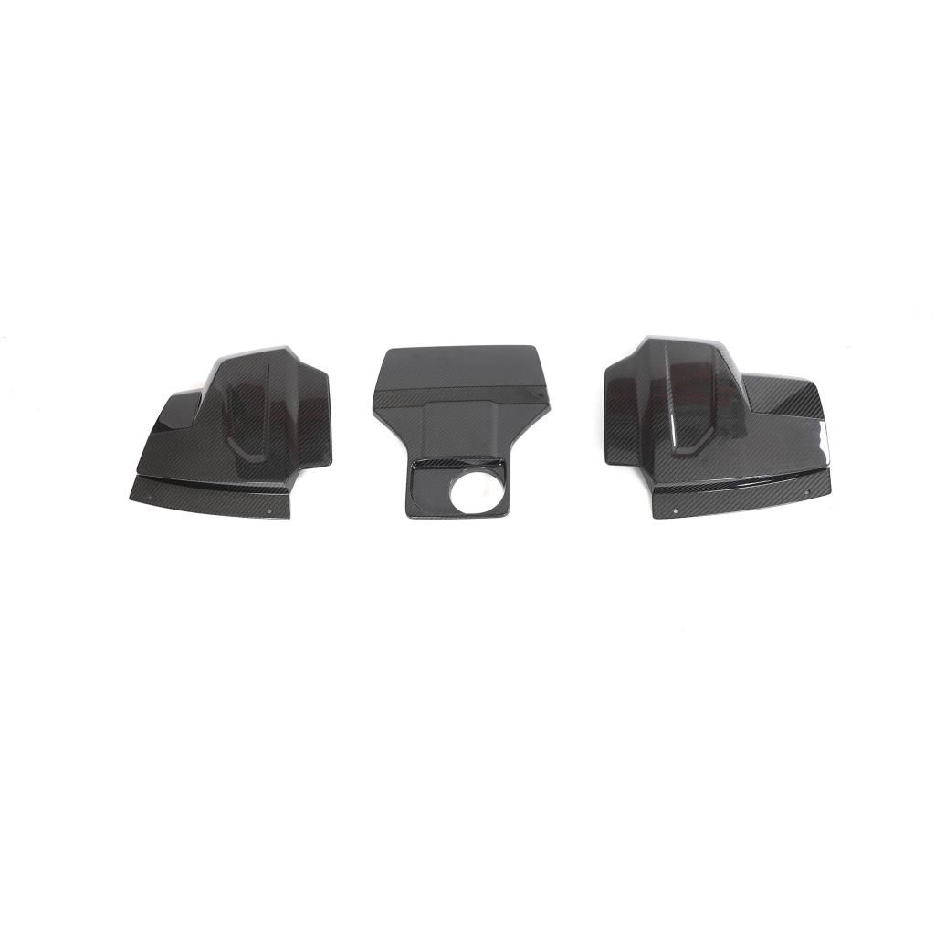 Audi R8 4S FL Carbon Fiber Engine Bay Cover Panel Trims image 1