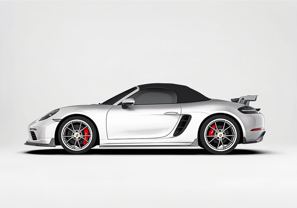 Porsche 718 Boxster Cayman 982c Carbon Fibre Aero Kit - full body track styling upgrade